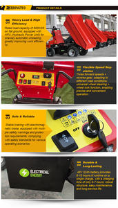 Minidumper Eléctrico de Alta Calidad de 500 kg y Minidumper Portátil <span class=keywords><strong>para</strong></span> Construcción y Carretilla Eléctrica - Product Image 6