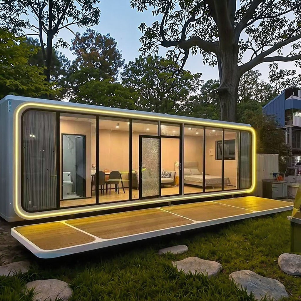 Luxurious Modern Outdoor Steel Mobility Cabin for Office School and Kitchen High Quality Factory Price Mobile House 3