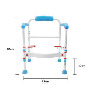 Bán buôn OEM gấp <span class=keywords><strong>commode</strong></span> xử lý có thể điều chỉnh nhà vệ sinh tay vịn dễ dàng lắp ráp cho nhà vệ sinh an toàn đường sắt - Product Image 5