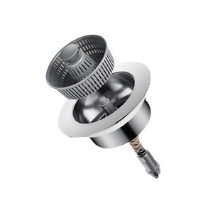 JYNB Filtro de desagüe de acero inoxidable para fregadero, con núcleo de rebote y cubierta de cesta antiobstrucción - Product Image 1