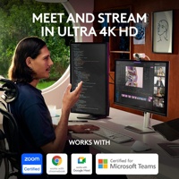 Logitech MX Brio Ultra 4K Web Kamerası 60fps STARVIS RightLight 5 Yapay Zeka Otomatik Çerçeveleme Özellikli Çift Mikrofon Zoom ve Teams için