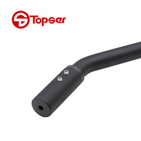 Accessoires de porte de salle de bain en acier inoxydable, support de tige rotative réglable à 135 degrés pour quincaillerie de porte de douche en verre