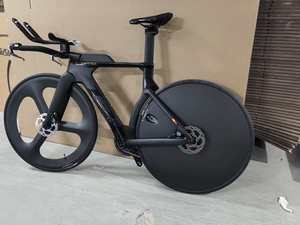 Vélo de route de triathlon en fibre de carbone 700c Wheeltop 24 vitesses, transmission électronique sans fil, frein à disque hydraulique, léger T3 1. Ceci - Product Image 2