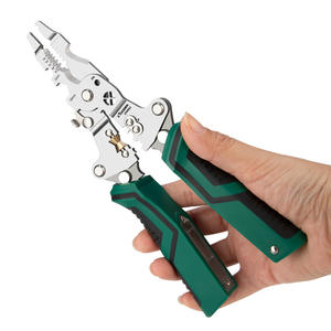 Dénudeur de fils Xtuosen, outil multifonction, lame en acier inoxydable à haute teneur en carbone, poignée antidérapante, affichage numérique, testeur électrique - Product Image 3