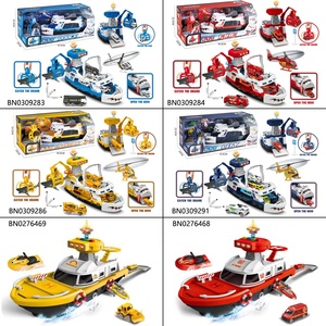 Nuevo juego de juguete de estacionamiento de ingeniería con 2 uds. De coches, juguete de pista de almacenamiento barato, juego de juguete de rueda de coche deslizante de plástico para niños - Product Image 5