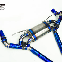 Sistem Knalpot Catback Baja Tahan Karat Cende Poles Berkilau, Penjualan Terbaru untuk 24 untuk M340 3.OT