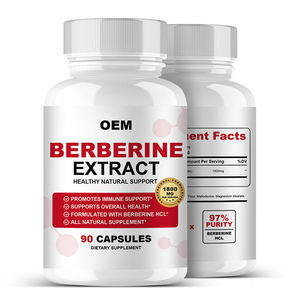 OEM 베르베린 염산염 경질 젤라틴 캡슐-성인용 항산화 면역 지원 보충제 - Product Image 3