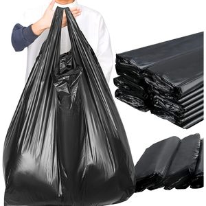 ถุงพลาสติกจัมโบ้แบบมีหูหิ้ว ขนาด XXL หนา 35 ไมครอน สำหรับใช้ในครัวเรือน - Product Image 1