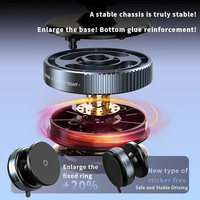 Support de Téléphone de Voiture Magnétique 360° avec Fixation à Ventouse Puissante, Bras Pivotant et Aimants Robustes pour iPhone et Android – Modèle Économique 2025