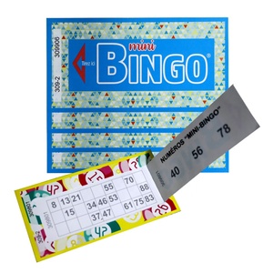 Tarjeta de Bingo de Entrega Rápida de Fábrica, Impresión Digital de Números para Ganar al Instante, Juego de Bingo con Tarjetas Desgarrables - Product Image 6