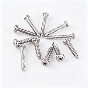 Vis autotaraudeuse à tête cylindrique cruciforme en acier inoxydable de qualité supérieure GB845, résistante à la rouille pour le bois et le plastique - Product Image 6