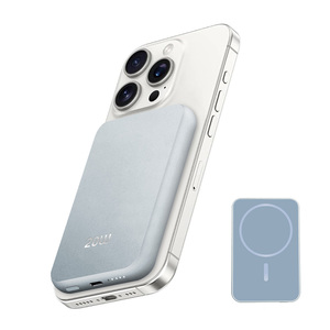 Custom Selling Magnetic Powerbank for iPhone Portable Battery Charging Wireless Power Banks with Type C PD 20W Fast Charging - Product Image 1