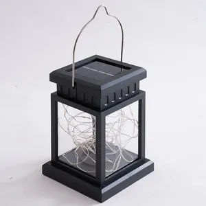 Solar Light Small Palace Lantern Starry Sky Hanging Lamp Outdoor Waterproof Garden Courtyard Park Corridor Window Decoration