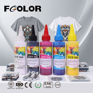 FCOLOR - Tinta Blanca de Alta Calidad de 100 ml para Impresión DTF con Tinta Epson <span class=keywords><strong>en</strong></span> Película de Transferencia DTF para Impresoras L1800, L805, L1390 y Xp600 - Product Image 1