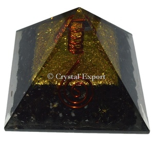 Black Tourmaline Orgone Energy Pyramid : Buy Online Orgone Pyramids - Product Image 1