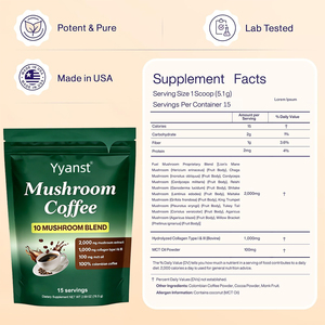 OEM/ODM <b>Collagen</b> Type I III Support Joint Health Mushroom Extract Blend Powder for Energy Management Beauty Products Healthy - Product Image 4