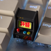 Capuchons de touches personnalisés en résine pour console de jeu rétro, capuchons de touches translucides, capuchons de touches ESC individuels pour clavier mécanique à interrupteurs MX