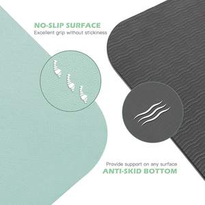 Il tappetino <span class=keywords><strong>Yoga</strong></span> WOQI ecologico TPE <span class=keywords><strong>Bodhi</strong></span> è antiscivolo con un ampio tappetino Fitness, perfetto per gli sport a piedi nudi - Product Image 5