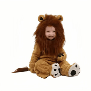 ชุดวันฮาโลวีนสำหรับผู้ใหญ่ชุดคอสเพลย์สิงโตการ์ตูนชุดวันพีซชุดการแสดงบนเวทีสิงโตสำหรับผู้ใหญ่ - Product Image 4