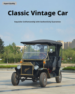 Classic Vintage Electric Tourist Bus 5 Seats Spacious Cabin Lithium Powered Sightseeing Vehicle - Product Image 5