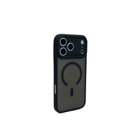 Coque de téléphone magnétique pour iPhone 12 13 14 15 16 17, effet peau mate, hybride, antichoc, protection anti-chute