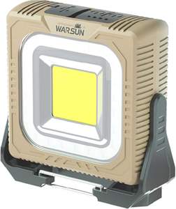 Lampe de tente portable WARSUN à <span class=keywords><strong>suspension</strong></span> magnétique, certifiée CE, rechargeable, à intensité variable, pour camping d'urgence en extérieur – Grande Vente - Product Image 1