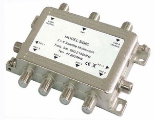 Smatv CATV 3x6 3 đầu vào 6 đầu ra vệ tinh multiswitch 3in chuyển đổi - Product Image 2