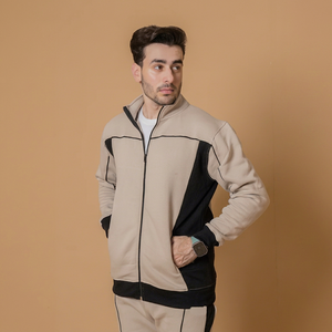 Conjunto Deportivo Personalizado para <span class=keywords><strong>Hombre</strong></span>, Traje de Gimnasio 2 en 1, Diseño Transpirable de Secado Rápido, Poliéster/Algodón, Ropa Deportiva OEM - Product Image 1