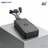 Mini Rastreador GPS 4G LTE Impermeable con Detección de Combustible, Alarmas SOS y de Vibración ACC, Geo-Cerca, Aplicación Android/PC para Bicicletas y Camiones