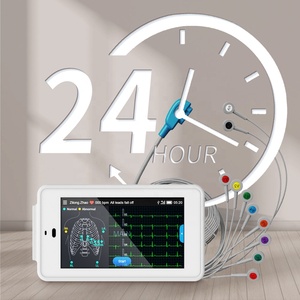 ウェルエPCECG-500ポケットフリーズ機能24時間ハンドヘルド12鉛電力<span class=keywords><strong>ECG</strong></span>マシンウェアラブル - Product Image 2
