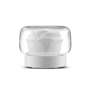 Máy Tạo Độ Ẩm Khuếch Tán Hương Thơm Hoa Silicon Đèn Ngủ <span class=keywords><strong>LED</strong></span> 7 Màu Máy Phun Sương Hương Thơm 400Ml Cho Gia Đình - Product Image 6