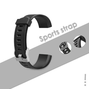 Pulsera de repuesto de goma deportiva de alta calidad, hebilla de Metal, correa de reloj inteligente de TPU para <span class=keywords><strong>ID115Plus</strong></span> HR - Product Image 6