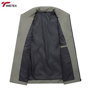 TIMETEX Herbst Winter Weste 90% Weiße Ente Warmer ärmelloser Kragen Verdickter äußerer Reiß verschluss Logo Lässig für junge Unternehmen - Product Image 1