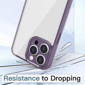 Trung Quốc Nhà Sản Xuất Sang Trọng Của Tùy Chỉnh Siêu Mỏng Chống-Mùa Thu TPU PC Bling Trường Hợp Điện Thoại <span class=keywords><strong>iPhone</strong></span> 14 15 Pro Cao Chống Sốc Long Lanh Logo - Product Image 3