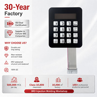 Panel Protector de Pantalla para Dispensador de Combustible, Resistente al Agua, de Silicona, Inalámbrico, para Teclado Plano