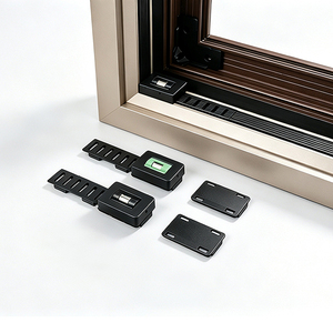 Bloc de levage de châssis de fenêtre en alliage d'aluminium ODM, blocs de levage et de support de châssis de fenêtre en plastique, accessoires de <span class=keywords><strong>porte</strong></span>/fenêtre, usine - Product Image 4