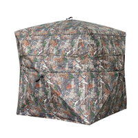 Haute qualité nouvelle tente de Camping en plein air Pop up Portable Camouflage tente de chasse aveugle avec poteaux en fibre de verre