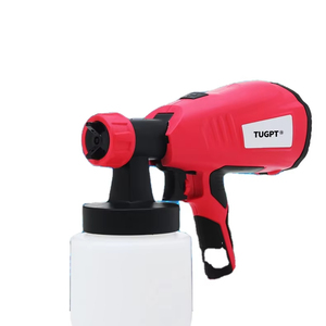 Pulvérisateur de peinture sans air portable de qualité professionnelle 0,8 L haute pression électrique pour application de peinture au latex industrielle - Product Image 1