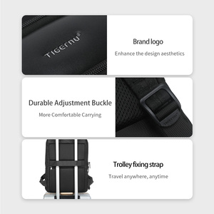 Thời Trang Hàng Ngày Xách Tay Trọng Lượng Nhẹ Máy Tính Xách Tay Túi Nylon Hình Chữ <span class=keywords><strong>S</strong></span> Ergonomic Năng Động Mở Rộng Người Đàn Ông Của Ba Lô Ba Lô Cho Nam Giới - Product Image 6