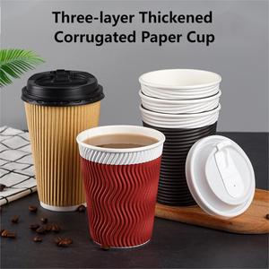 Custom Printed logo <b>Disposable</b> Recycle 4oz 8oz 9oz 10 12 16oz Single Double Wall <b>Cup</b> Saudi Arabic Coffee Paper <b>Cups</b> with Lid - Product Image 2