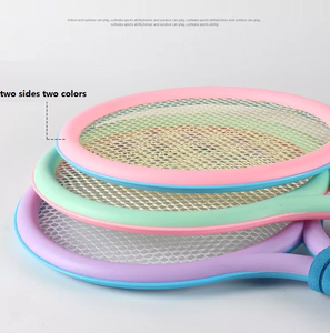 Juego de Raquetas de Bádminton <span class=keywords><strong>y</strong></span> Tenis para Niños. Raquetas de Pádel con Pelota <span class=keywords><strong>y</strong></span> Volante. Juegos Infantiles para Playa, <span class=keywords><strong>Piscina</strong></span>, Parque <span class=keywords><strong>y</strong></span> Exteriores - Product Image 3