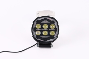Phare LED de voiture Yongyou réglable en aluminium 100W 12-50V, lampe auxiliaire antichoc pour la conduite nocturne longue distance - Product Image 3