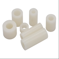 Boulon d'espacement en Nylon ABS noir et blanc, pour vis M3, M4, M5, M6, M8
