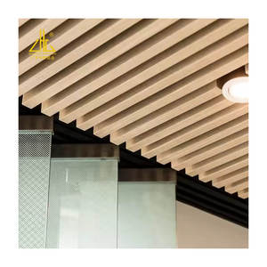 Bán Buôn Giá Nhôm Trần Hồ Sơ Ống Nhà Sản Xuất Gỗ Hạt Uốn Nhôm Tấm Trần Hồ Sơ Phong Cách Hiện Đại - Product Image 3