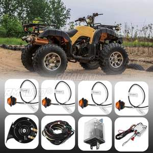 Kit de Luces Intermitentes para UTV con Bocina y Interruptor de Columna para Polaris Ranger General RZR - Product Image 2