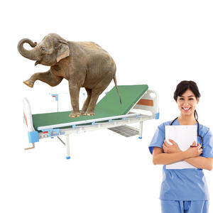 BCA-132 1 manivelle lit d'hôpital Produite par meiisun, un appareil médical professionnel fabricant À <span class=keywords><strong>Shanghai</strong></span> - Product Image 2