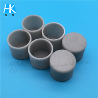 Capuchon en céramique de nitrure d'aluminium à haute conductivité thermique, dissipateur de chaleur, coupelle AlN, isolateur cylindrique, pièce d'espacement