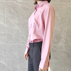 Chemise professionnelle pour femme, nouvelle collection printemps-automne, extensible, couleur unie, tendance - Product Image 3