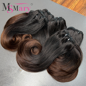Extensions de cheveux humains vierges indiens doublement étirés, bouclés à la française, couleur noire, qualité SDD, non traités, pour revendeurs - Product Image 5