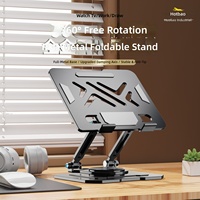 Support universel pour tablette en acier au carbone, réglable en hauteur, rotation à 720°, stabilisation d'image, streaming en direct, visionnage de séries